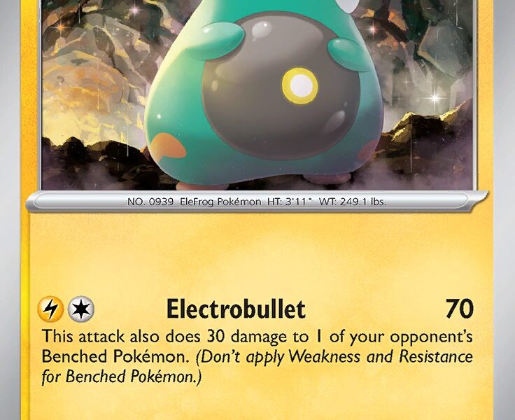 Bellibolt Pokemon Kaart