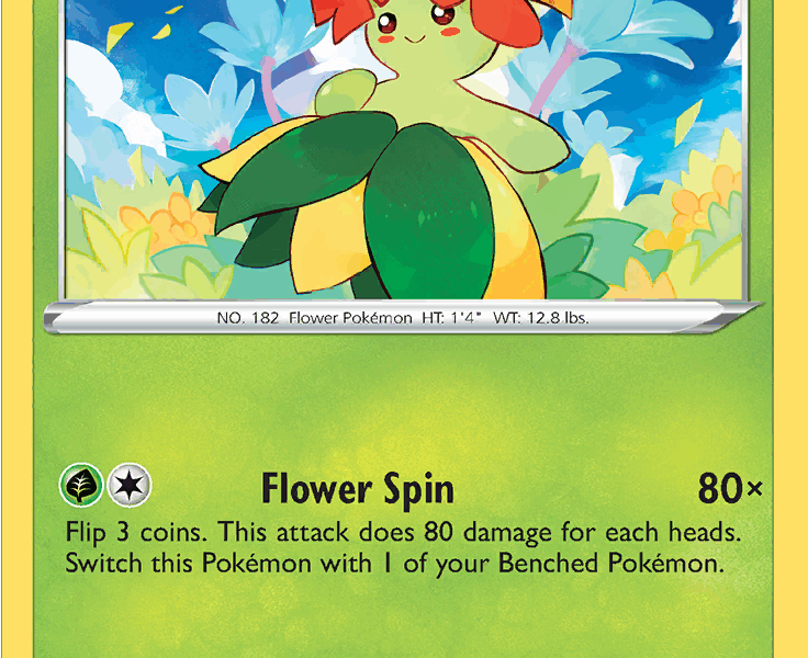 Bellossom Pokemon Kaart