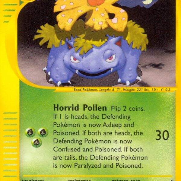 Dark Venusaur Pokemon Kaart