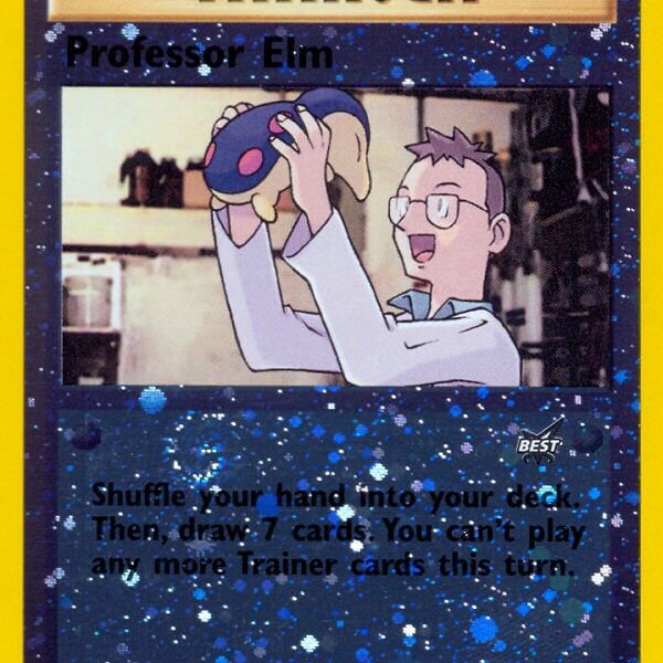 Professor Elm Pokemon Kaart
