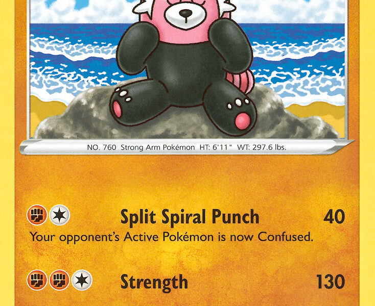 Bewear Pokemon Kaart