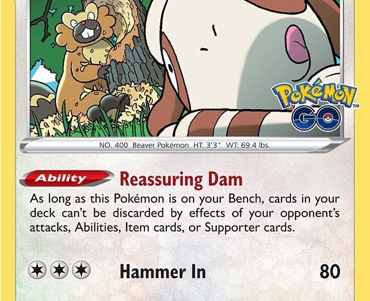 Bibarel Pokemon Kaart