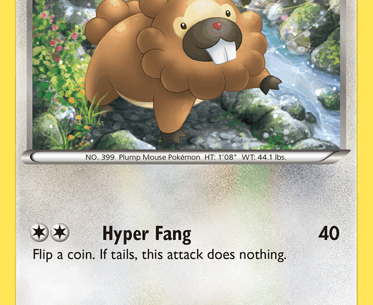 Bidoof Pokemon Kaart