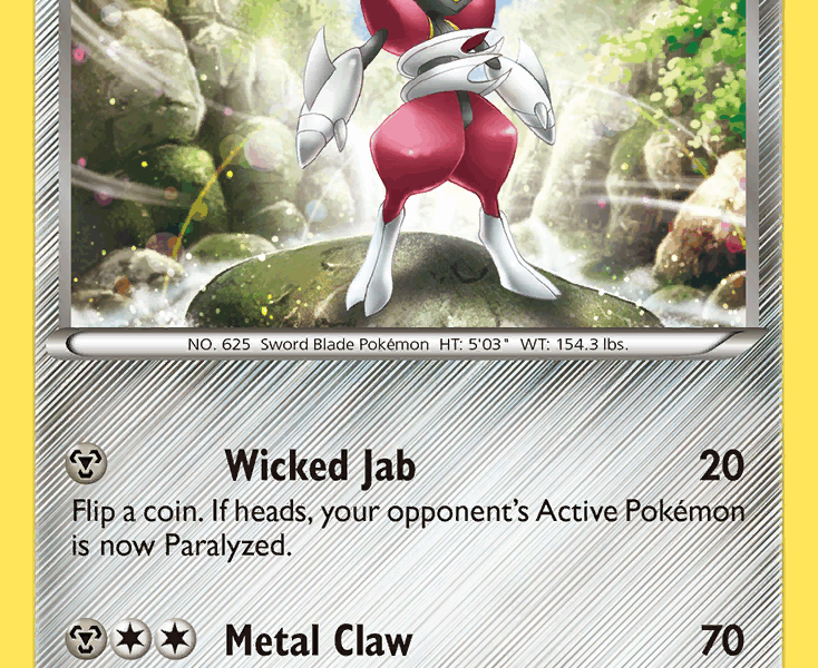 Bisharp Pokemon Kaart