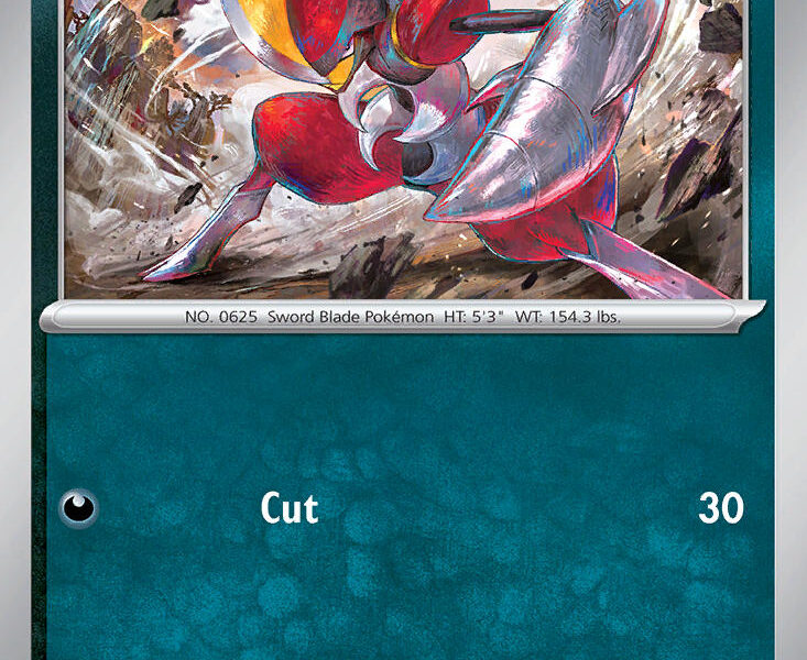 Bisharp Pokemon Kaart