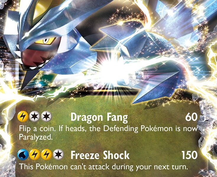 Black Kyurem-EX Pokemon Kaart