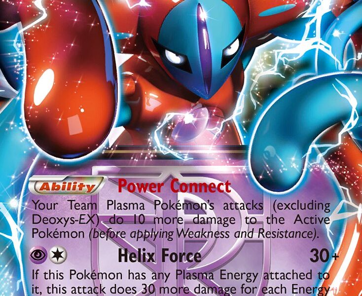 Deoxys-EX Pokemon Kaart