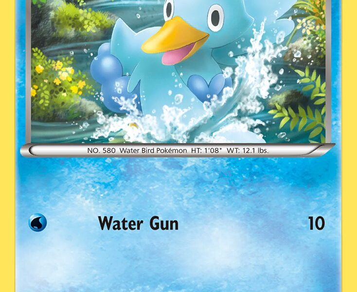 Ducklett Pokemon Kaart