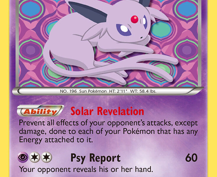 Espeon Pokemon Kaart