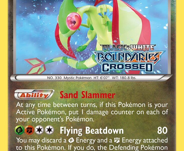 Flygon Pokemon Kaart