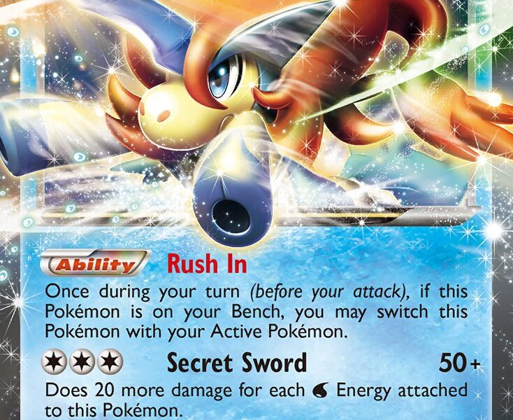 Keldeo-EX Pokemon Kaart
