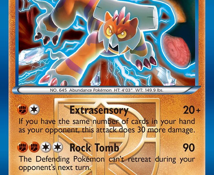 Landorus Pokemon Kaart