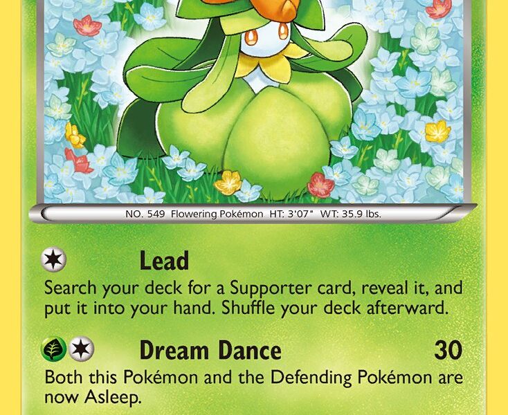 Lilligant Pokemon Kaart