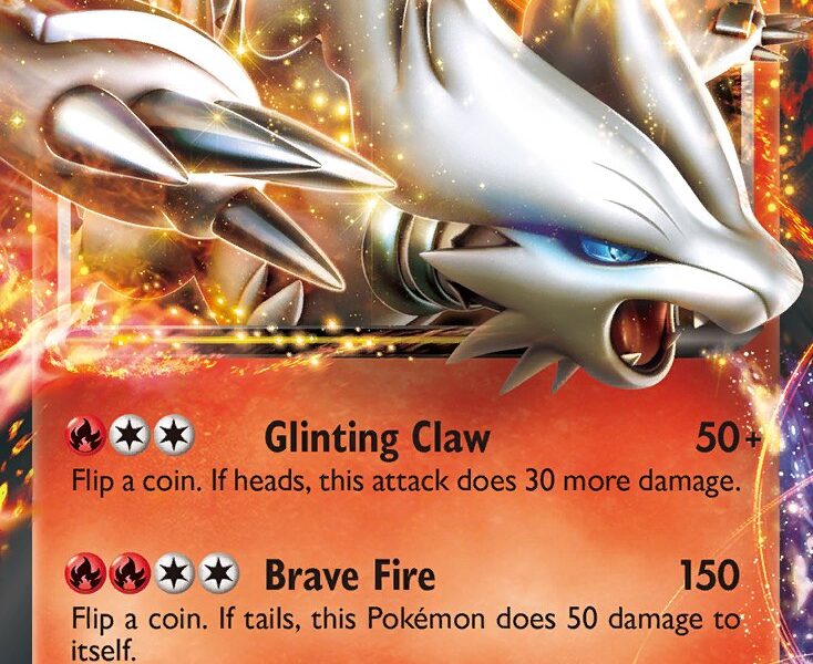 Reshiram-EX Pokemon Kaart