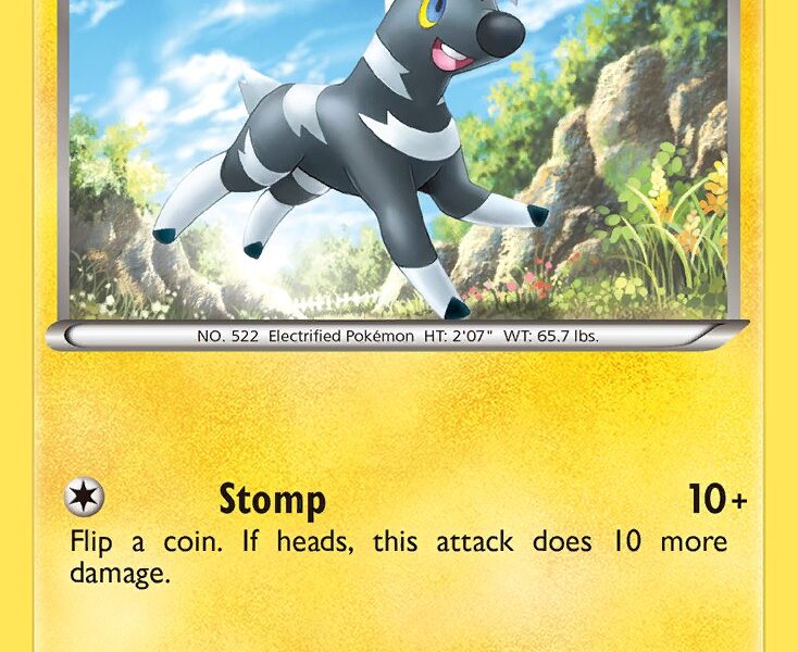 Blitzle Pokemon Kaart