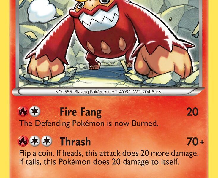 Darmanitan Pokemon Kaart