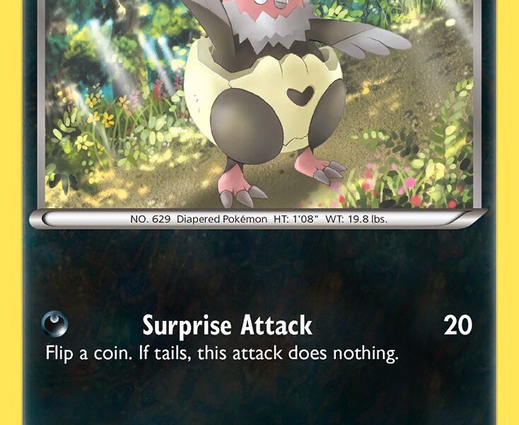 Vullaby Pokemon Kaart