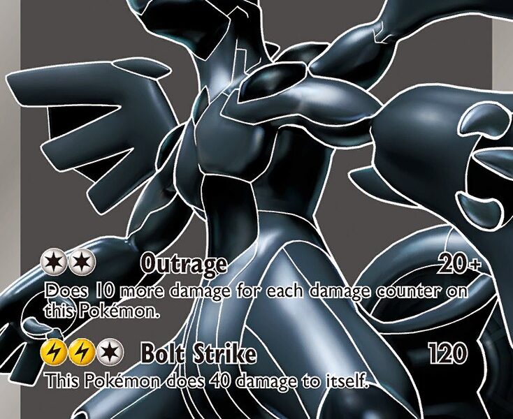 Zekrom Pokemon Kaart