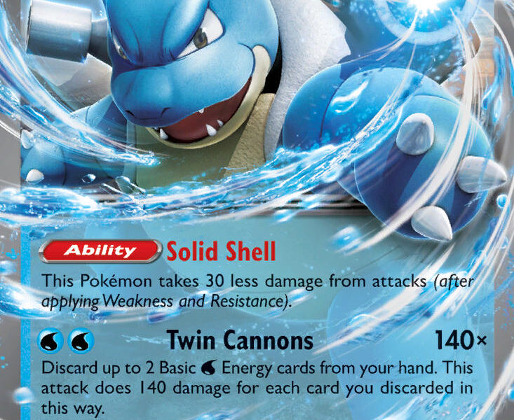 Blastoise ex Pokemon Kaart