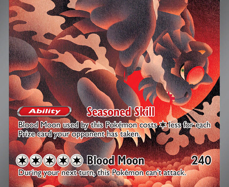 Bloodmoon Ursaluna ex Pokemon Kaart