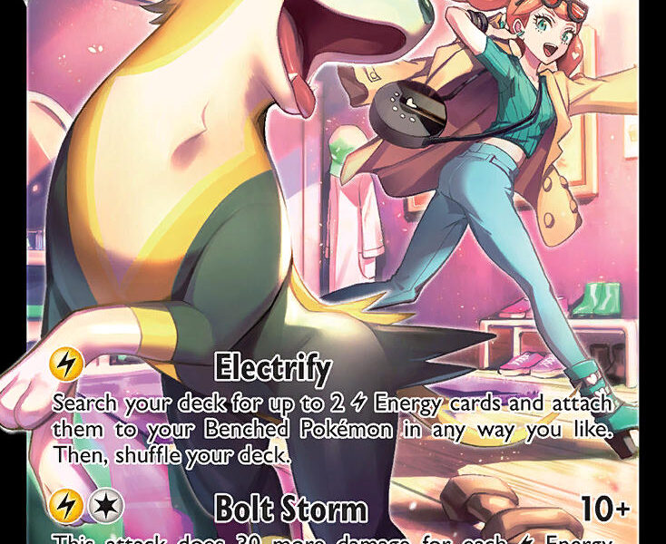 Boltund V Pokemon Kaart