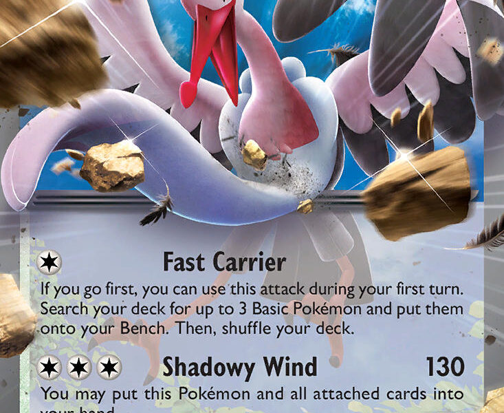 Bombirdier ex Pokemon Kaart