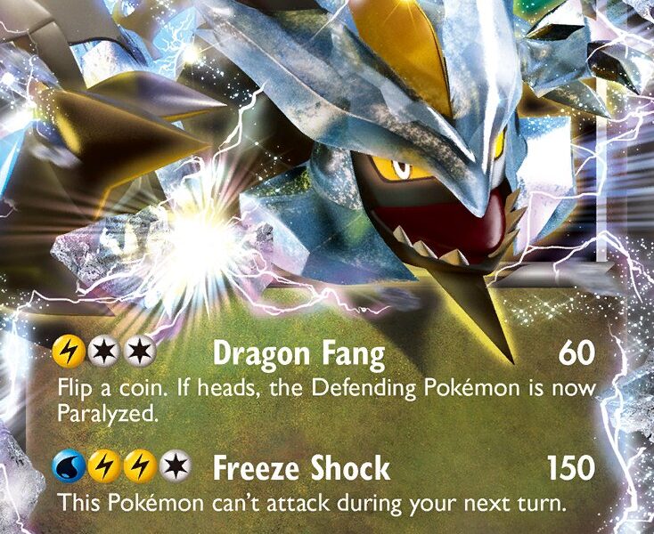 Black Kyurem-EX Pokemon Kaart