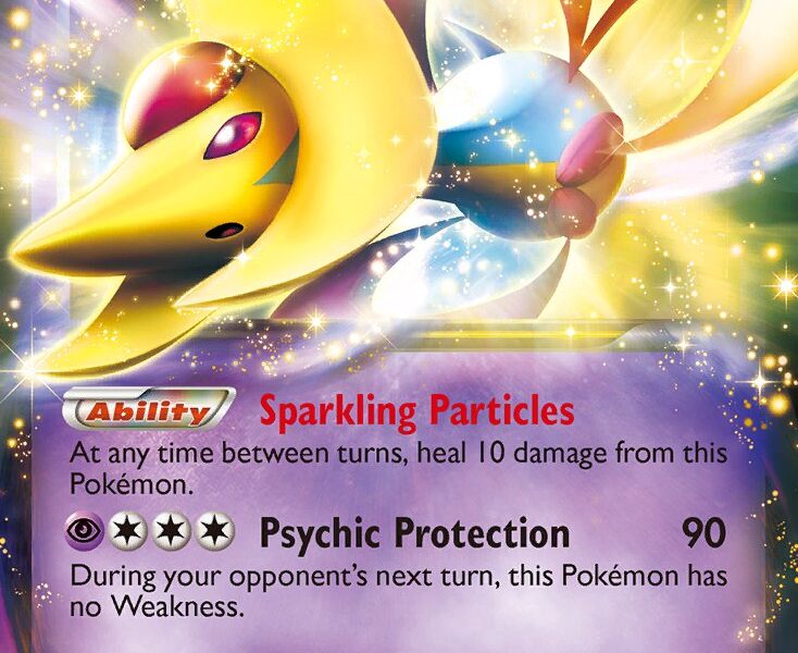 Cresselia-EX Pokemon Kaart