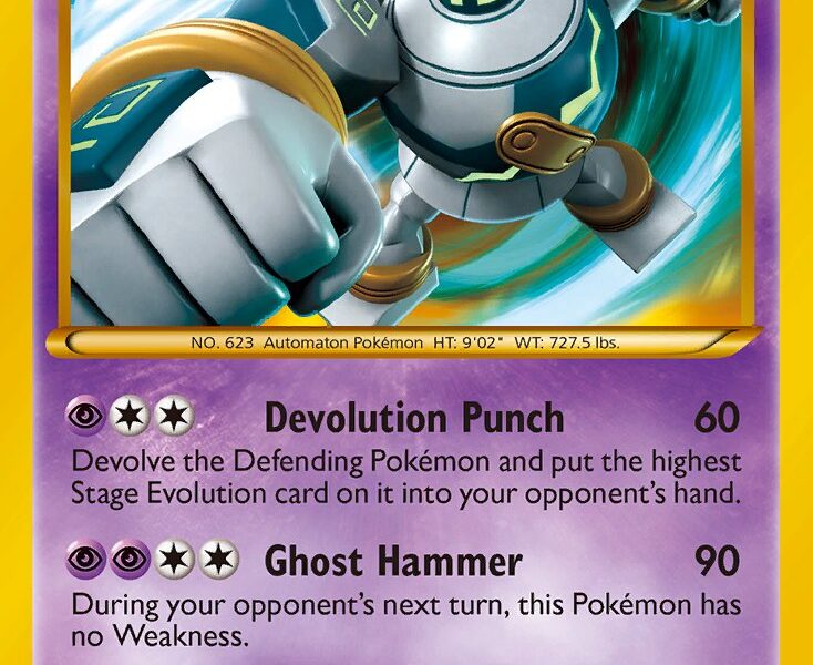 Golurk Pokemon Kaart