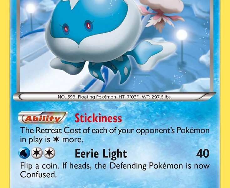 Jellicent Pokemon Kaart