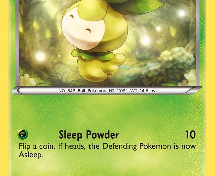 Petilil Pokemon Kaart