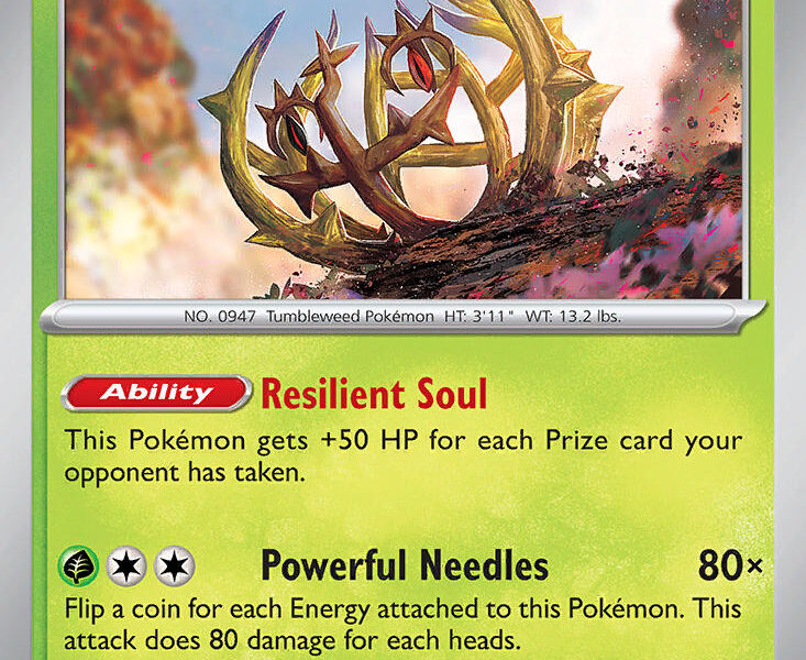 Brambleghast Pokemon Kaart