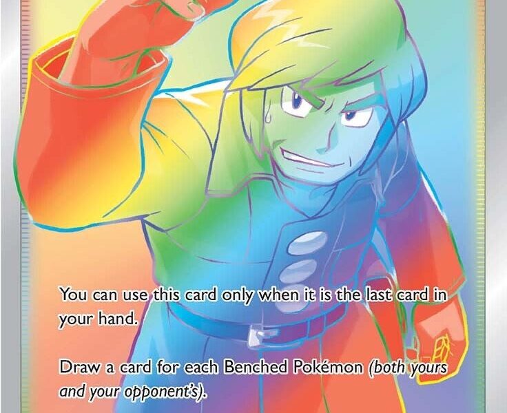 Brandon (Secret) Pokemon Kaart