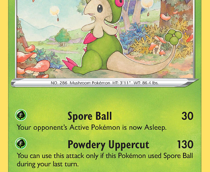 Breloom Pokemon Kaart