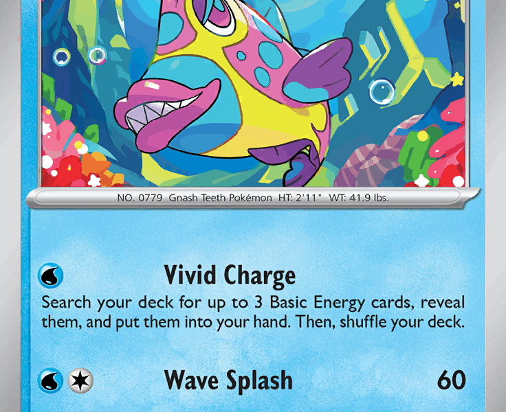 Bruxish Pokemon Kaart