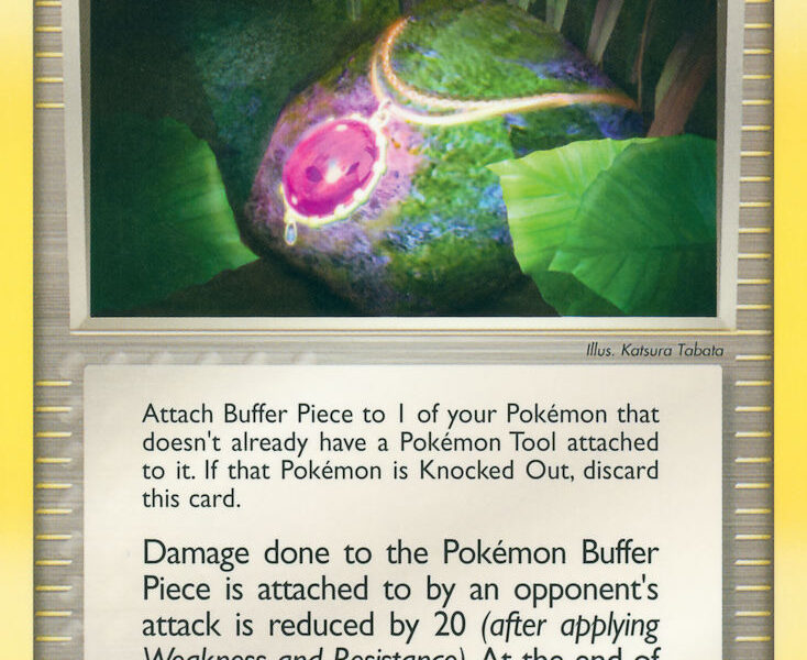 Buffer Piece Pokemon Kaart