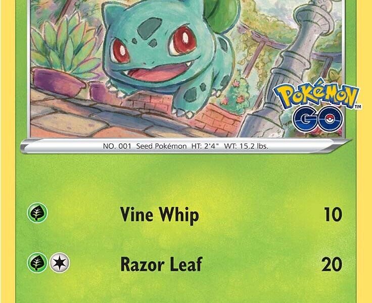 Bulbasaur Pokemon Kaart
