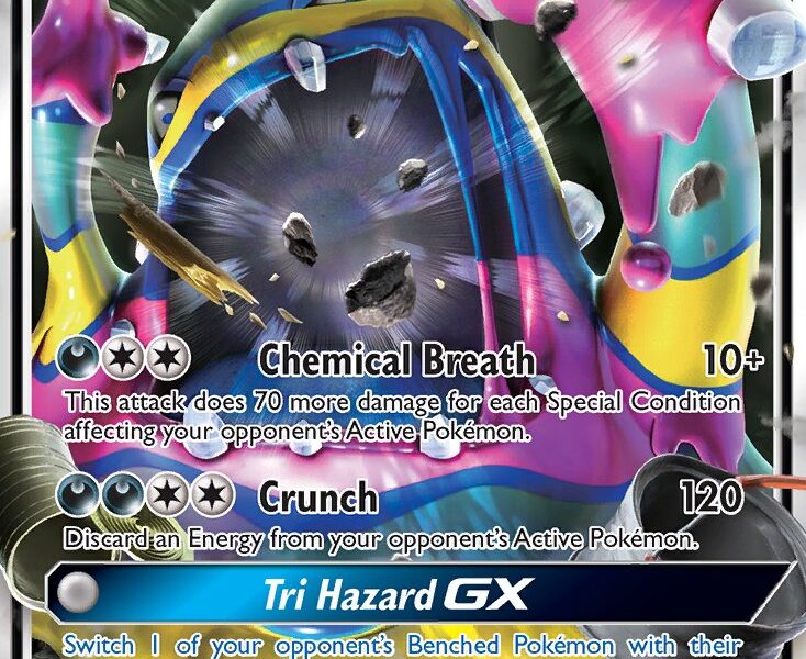 Alolan Muk-GX Pokemon Kaart