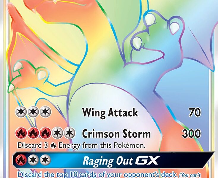 Charizard-GX Pokemon Kaart