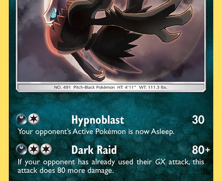 Darkrai Pokemon Kaart
