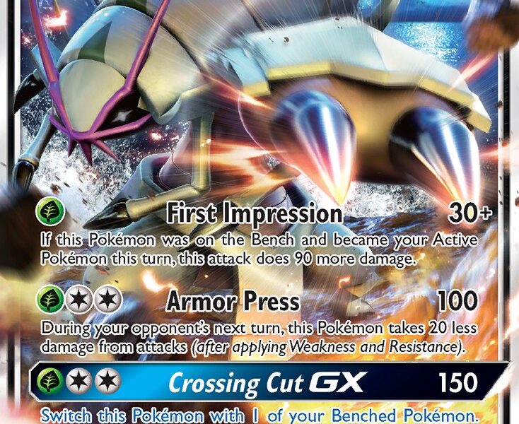 Golisopod-GX Pokemon Kaart