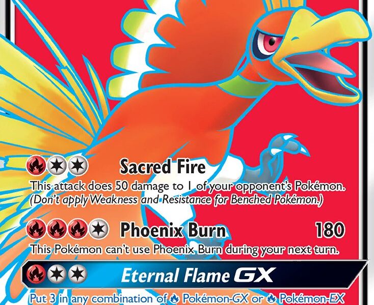 Ho-Oh-GX Pokemon Kaart