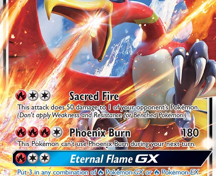 Ho-Oh-GX Pokemon Kaart