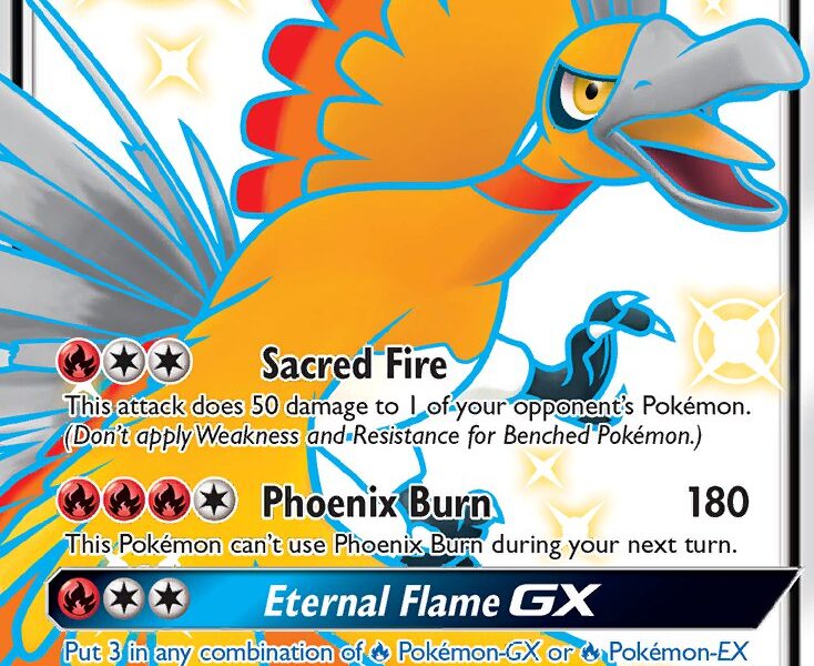 Ho-Oh-GX Pokemon Kaart