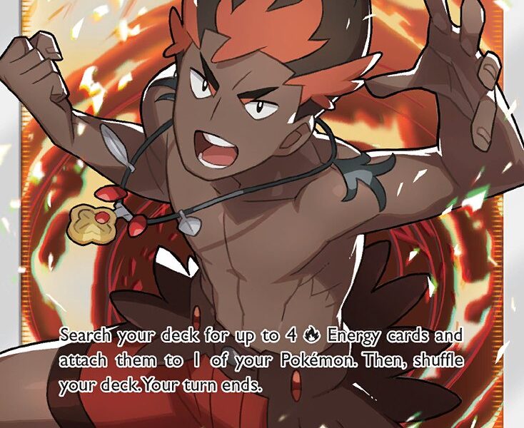 Kiawe Pokemon Kaart