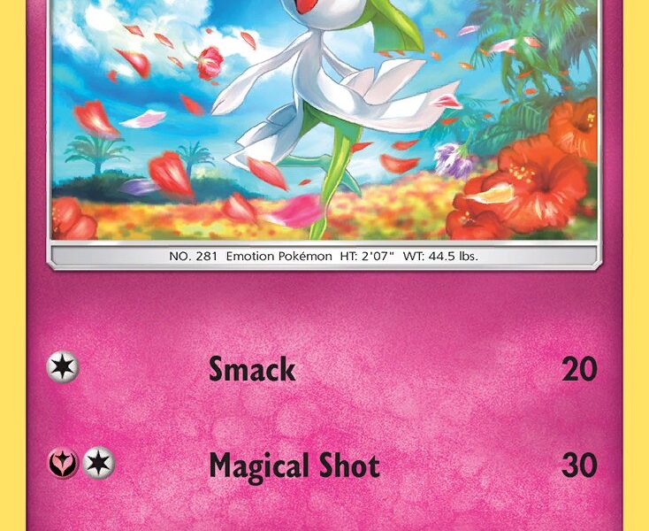 Kirlia Pokemon Kaart