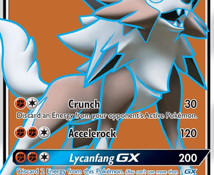 Lycanroc-GX Pokemon Kaart
