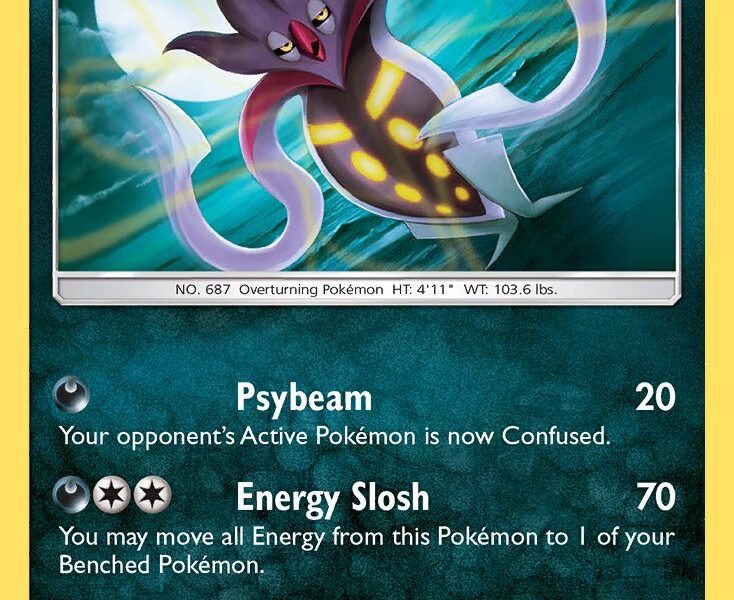 Malamar Pokemon Kaart
