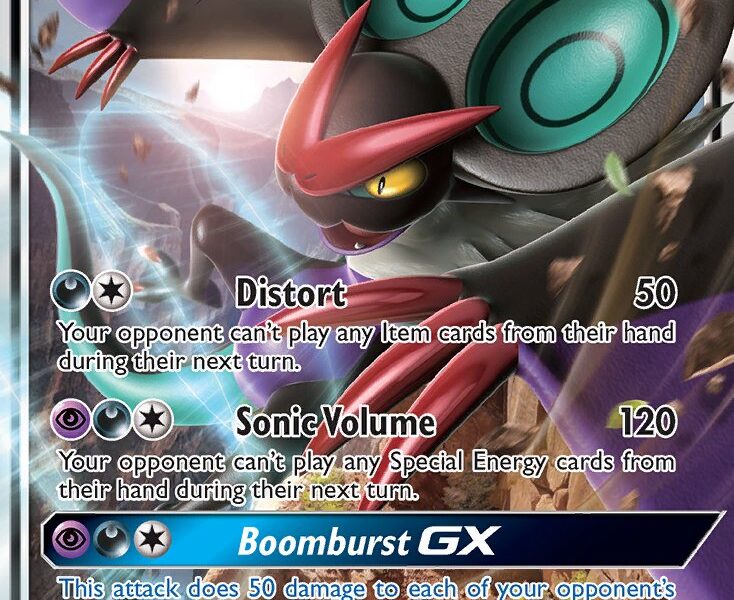 Noivern-GX Pokemon Kaart