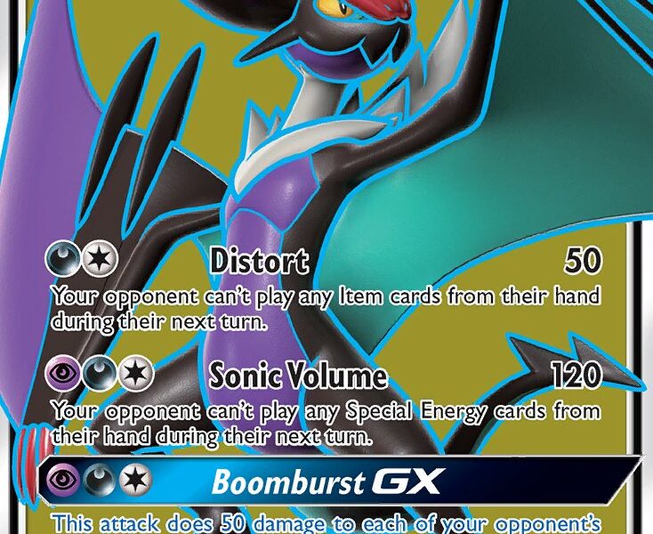Noivern-GX Pokemon Kaart